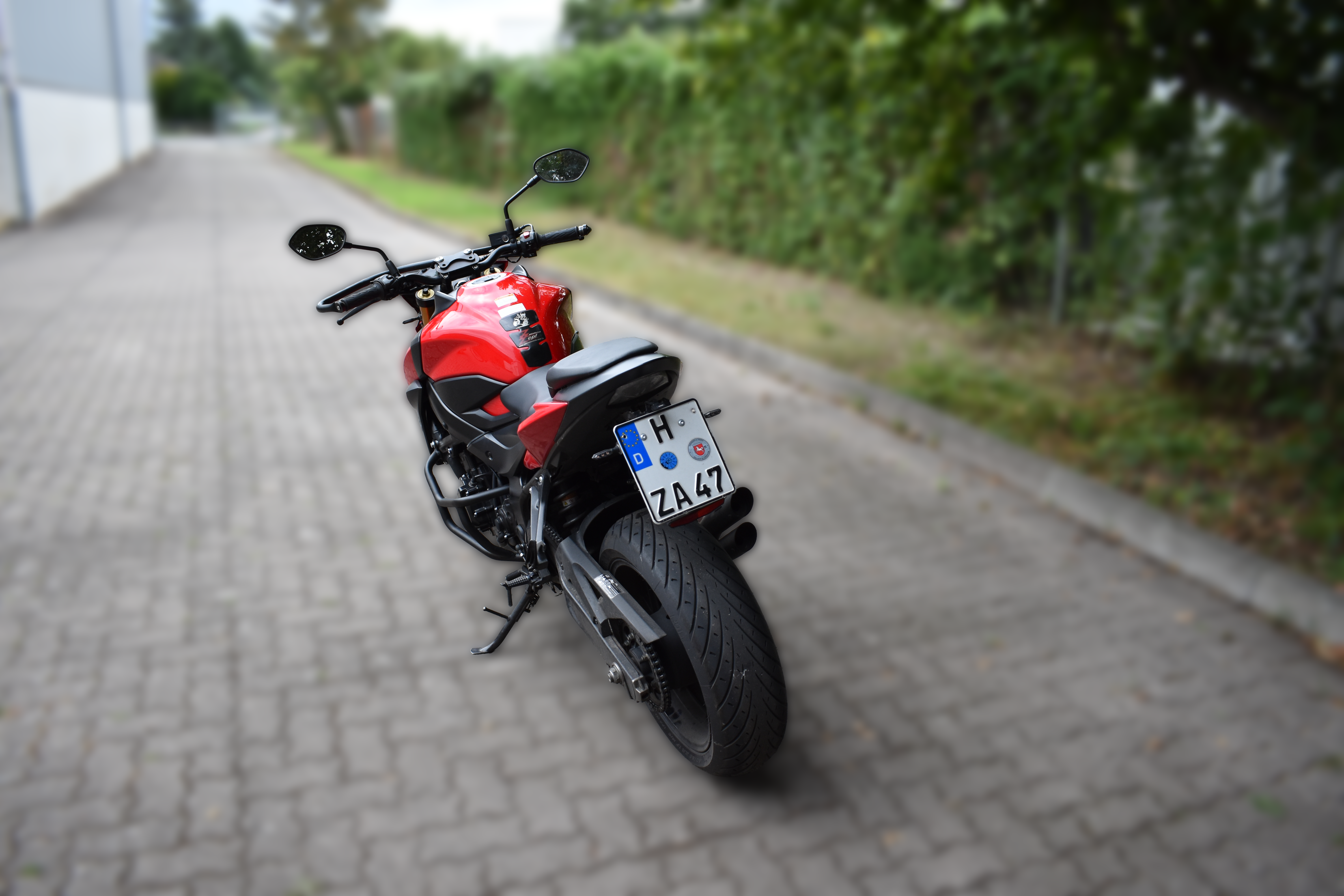 Suzuki GSX-S750 Heck