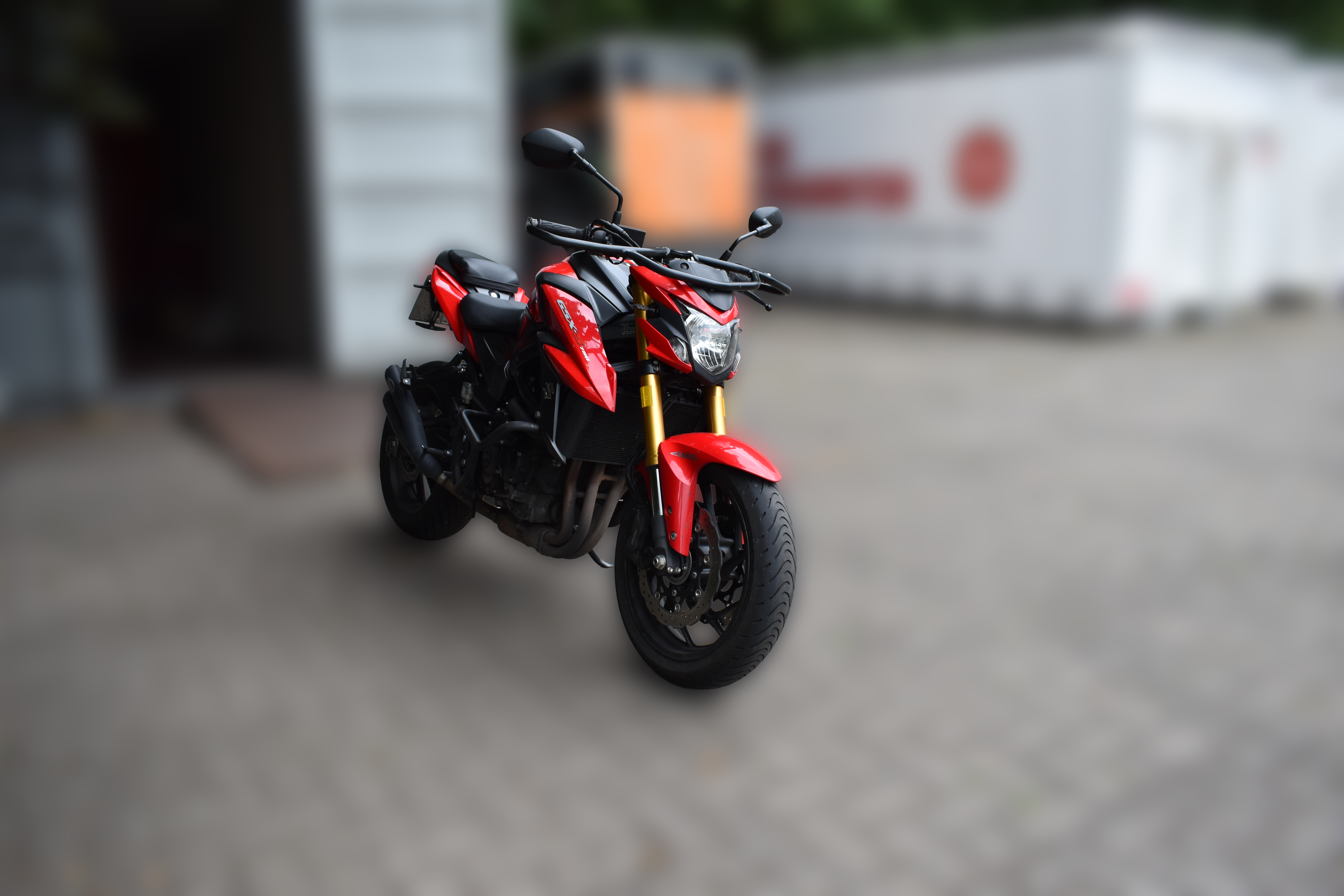 Suzuki GSX-S750 Heck